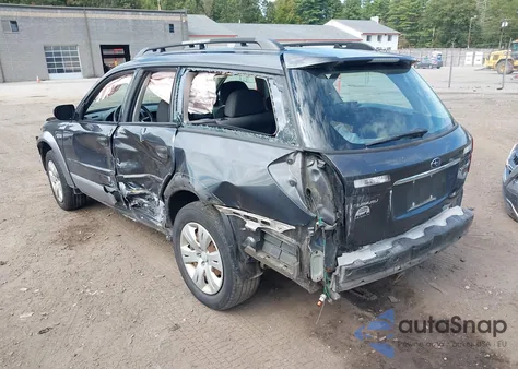 2009 Subaru Outback 2.5I from USA, damaged, VIN 4S4BP60C096337825